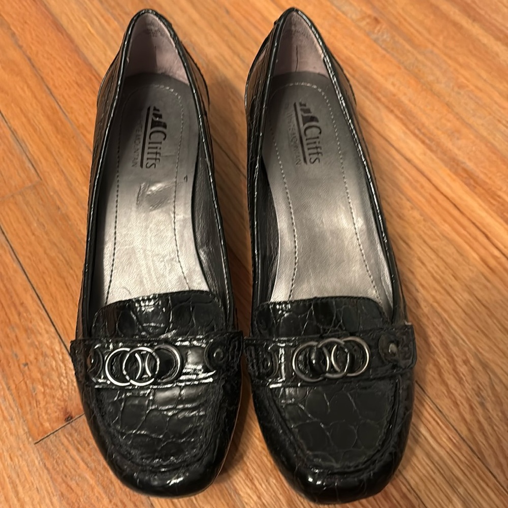 Faux Leather Loafers